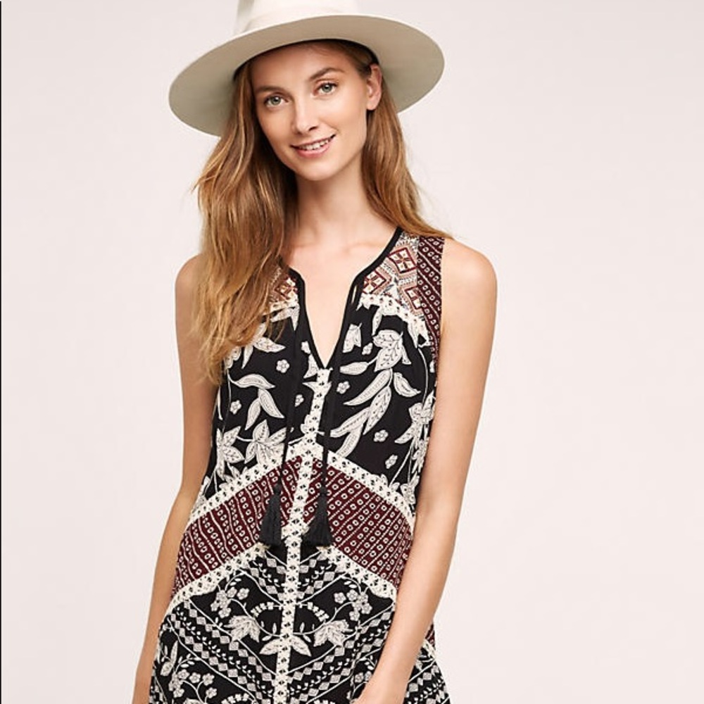Anthropologie grasslands midi dress - Picture 2 of 6